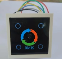 BMIS  Touch (Feather Push Type)Remote Control Switch 5ch(4+1)  - Indian Standard Modular Plate